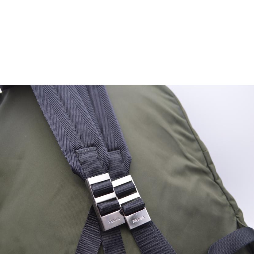 PRADA プラダ/テスートナイロンバッグパック/カーキ/BZ0026//31/**/Bランク/89