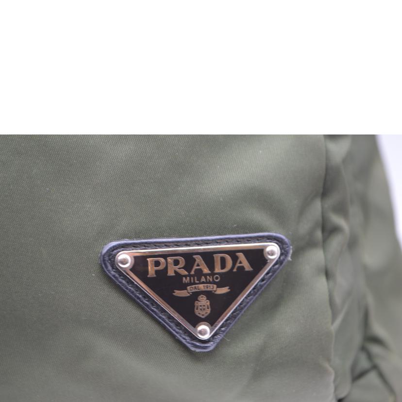 PRADA プラダ/テスートナイロンバッグパック/カーキ/BZ0026//31/**/Bランク/89
