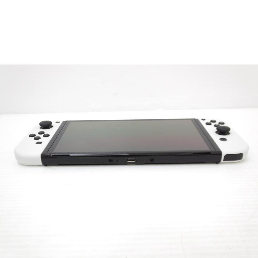 nintendo 任天堂/有機ELモデルスイッチ本体ホワイト/HEG-S-KAAAA//XTJ10757477970/ABランク/88