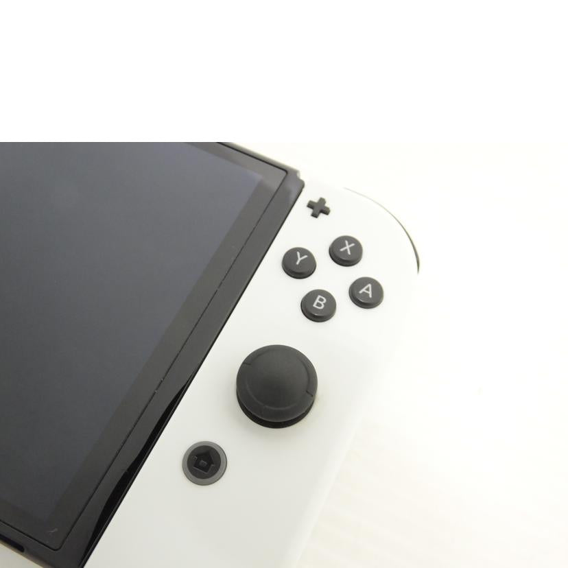 nintendo 任天堂/有機ELモデルスイッチ本体ホワイト/HEG-S-KAAAA//XTJ10757477970/ABランク/88