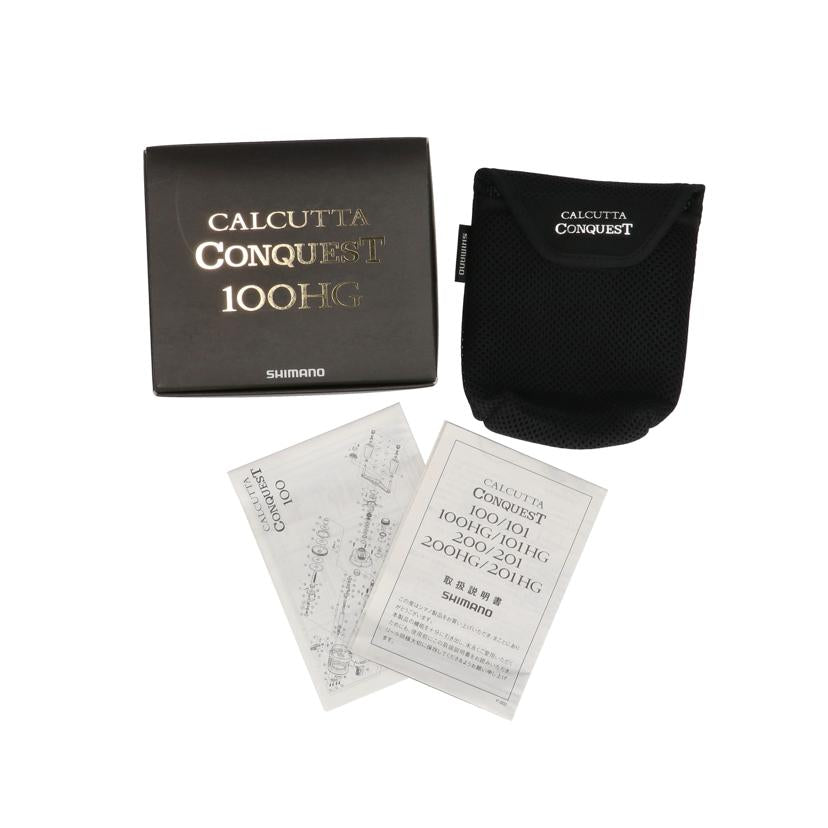 SHIMANO シマノ/21カルカッタコンクエスト100HG / ベイトリール/04236//ABランク/19