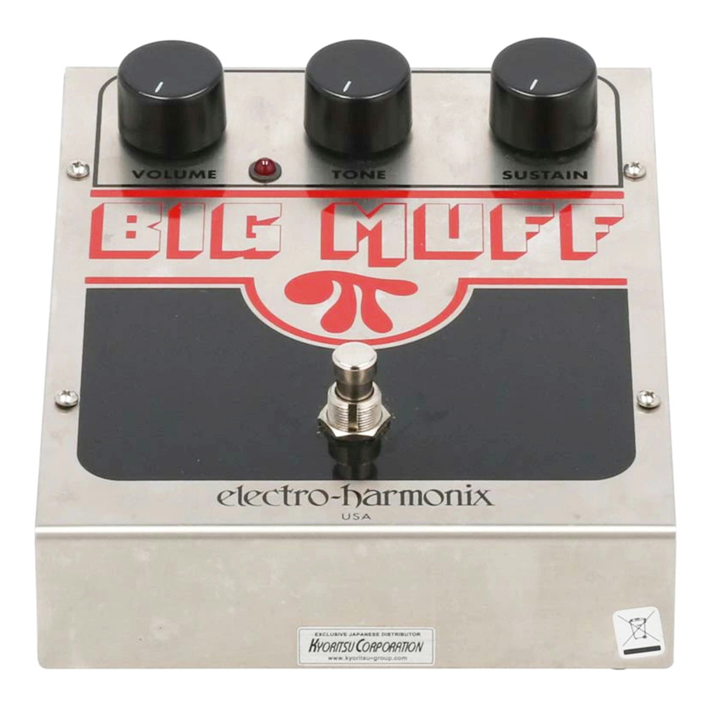 electro-harmonix エレクトロ・ハーモニックス /エフェクター/ビッグマフ ディストーション/BIG MUFF Pi USA//201810174832/ABランク/69