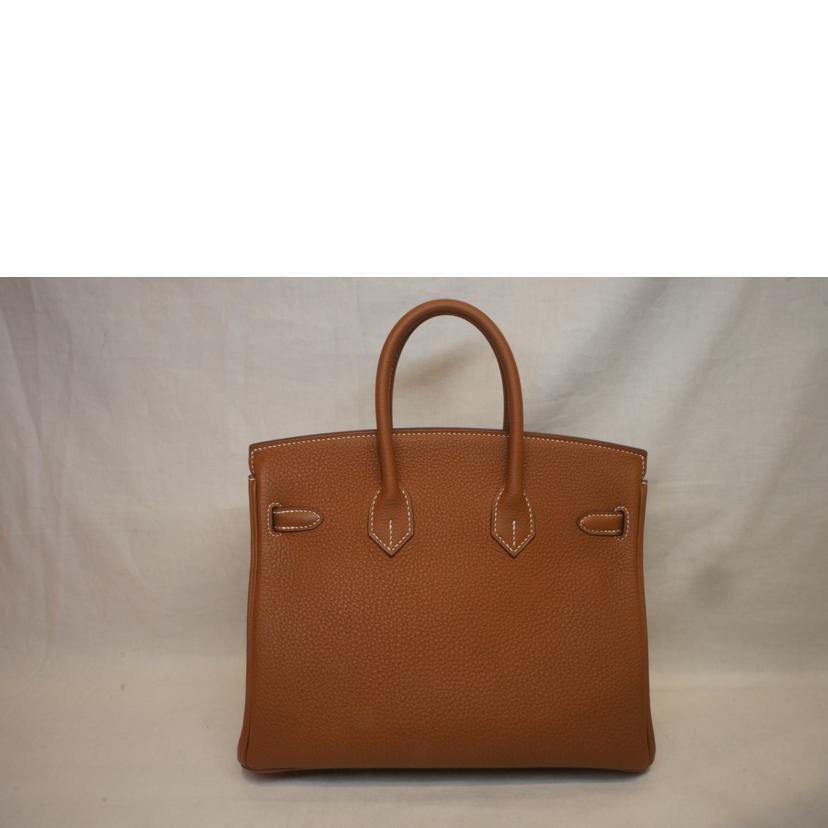 HERMES エルメス/バーキン25/トゴ/ゴールド/ゴールド金具//B/SAランク/92