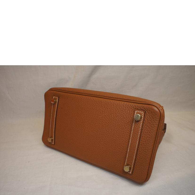 HERMES エルメス/バーキン25/トゴ/ゴールド/ゴールド金具//B/SAランク/92