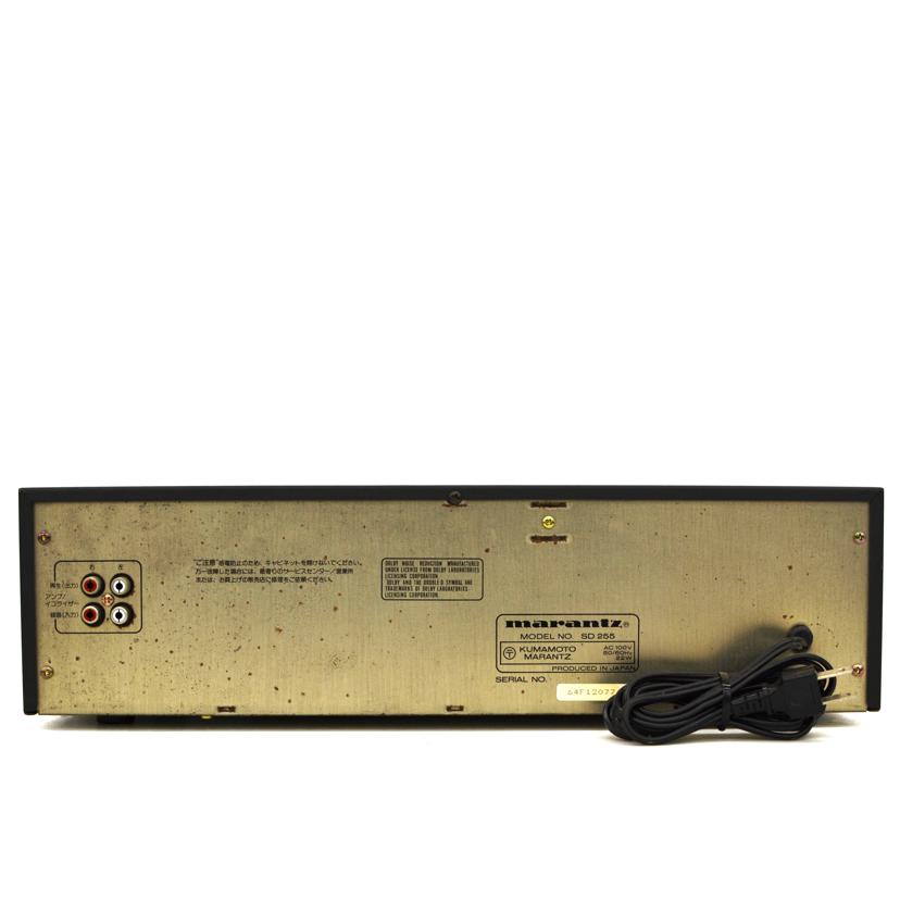 marantz マランツ/カセットデッキ/SD255//64F120776/Bランク/75