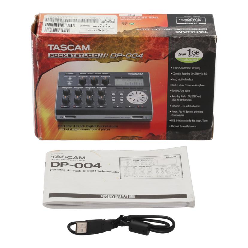 TASCAM タスカム /マルチトラックレコーダー/MTR/DP-004//0230198/Bランク/62