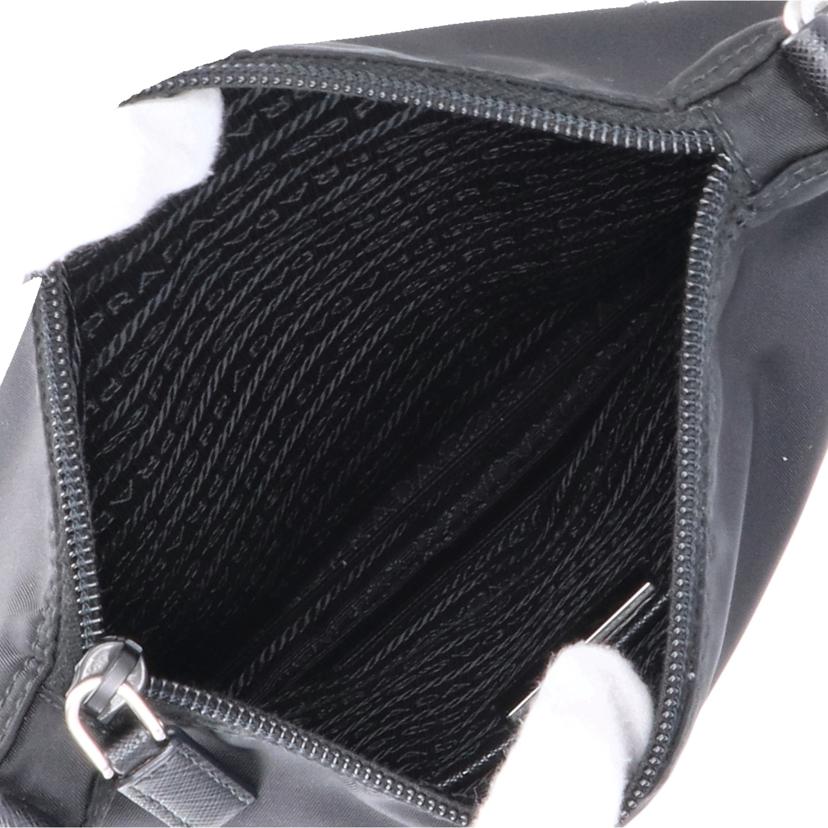 PRADA プラダ/ナイロンサフィア-ナ/ブラックショルダーバック/1BH716//204/Aランク/93