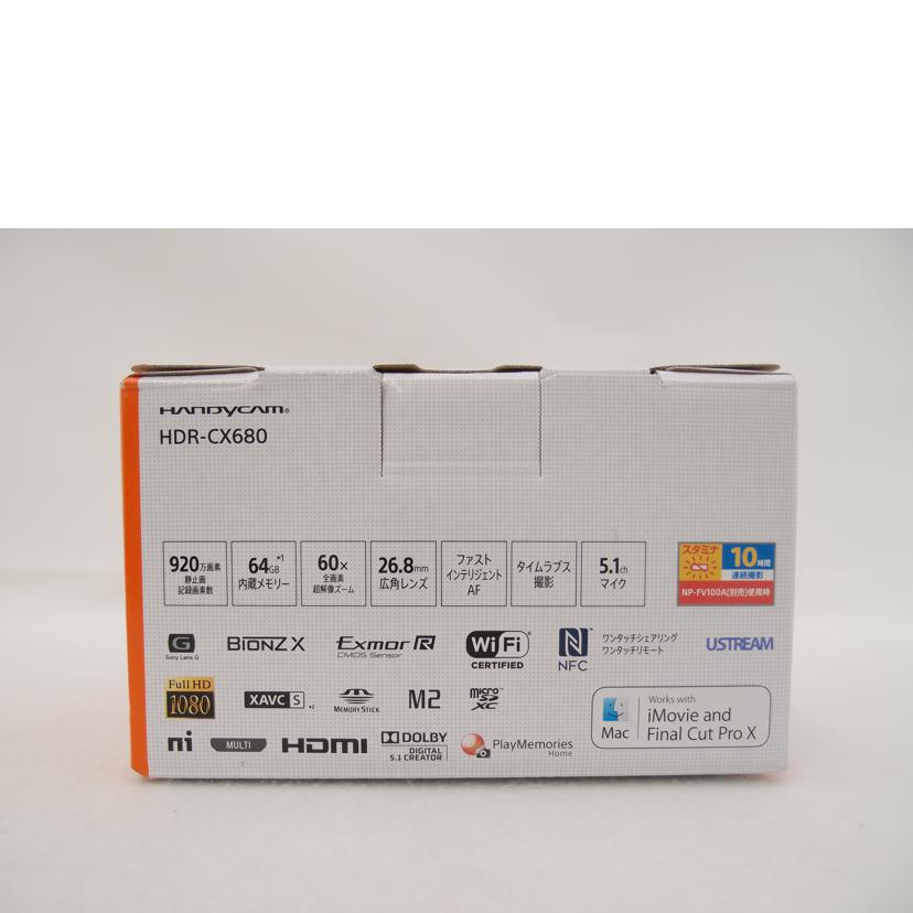 SONY ソニー/デジタルビデオカメラ/HDR-CX680//5159107/SAランク/69