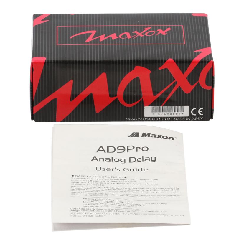Maxon マクソン/エフェクター/アナログディレイ/AD9 Pro//-/Bランク/05