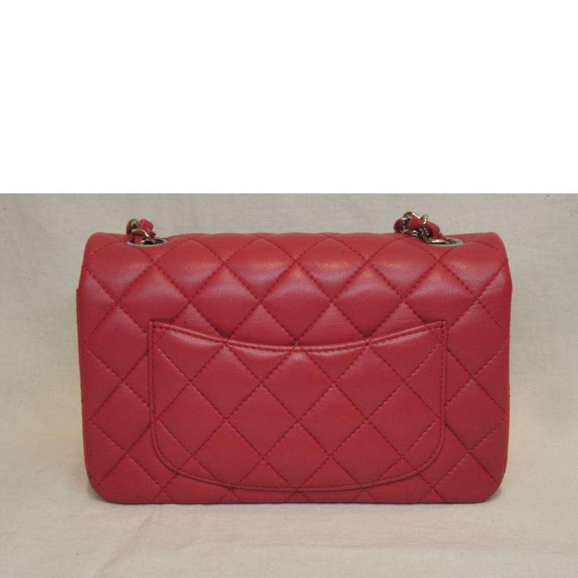 CHANEL シャネル/ミニマトラッセ20ラムスキンチェーンショルダーピンク/シルバー金具//262*****/Aランク/92