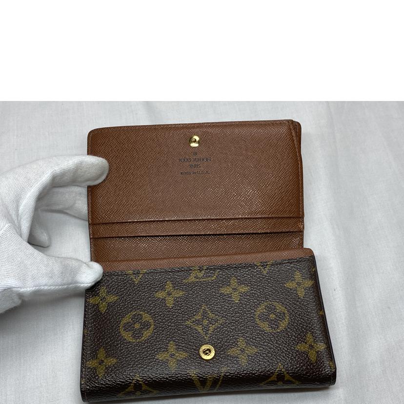 LOUIS VUITTON ルイヴィトン/ポルトモネ・ビエ・トレゾール/M61730//SO1***/Bランク/52