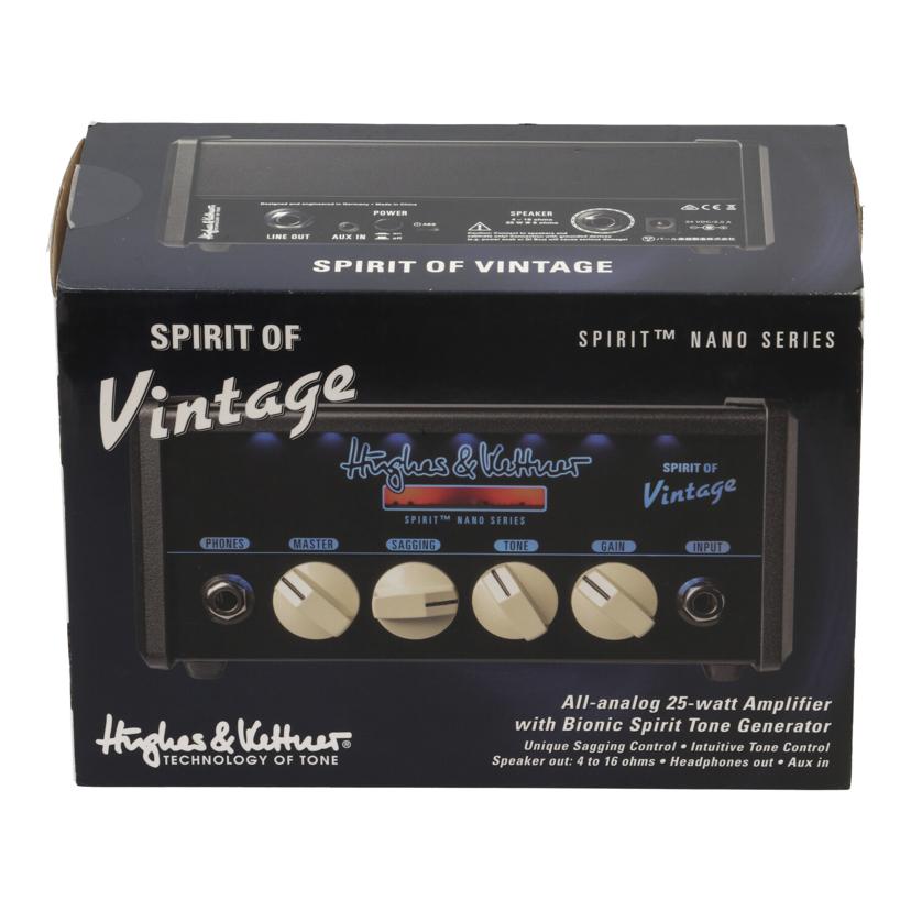 Hughes&Kettner ヒュー&ケトナー /アンプヘッド/Nanoシリーズ/SPIRIT OF Vintage//64400176/Aランク/62