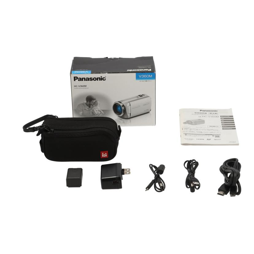 Panasonic パナソニック/ビデオカメラ/HC-V360M//DJ5FA003442/Bランク/84