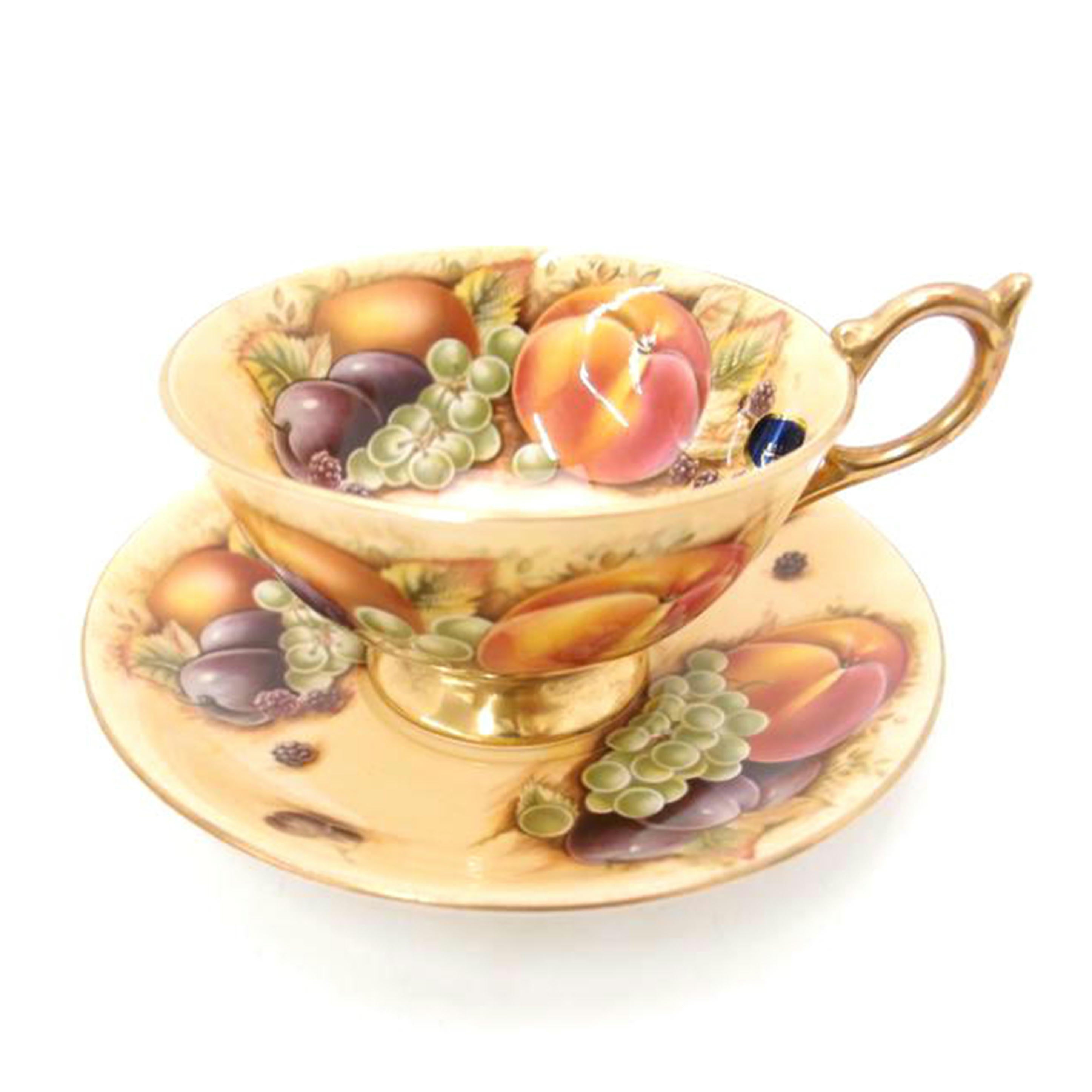 エインズレイ/エインズレイ オーチャードゴールド カップ&ソーサー//Aランク/69