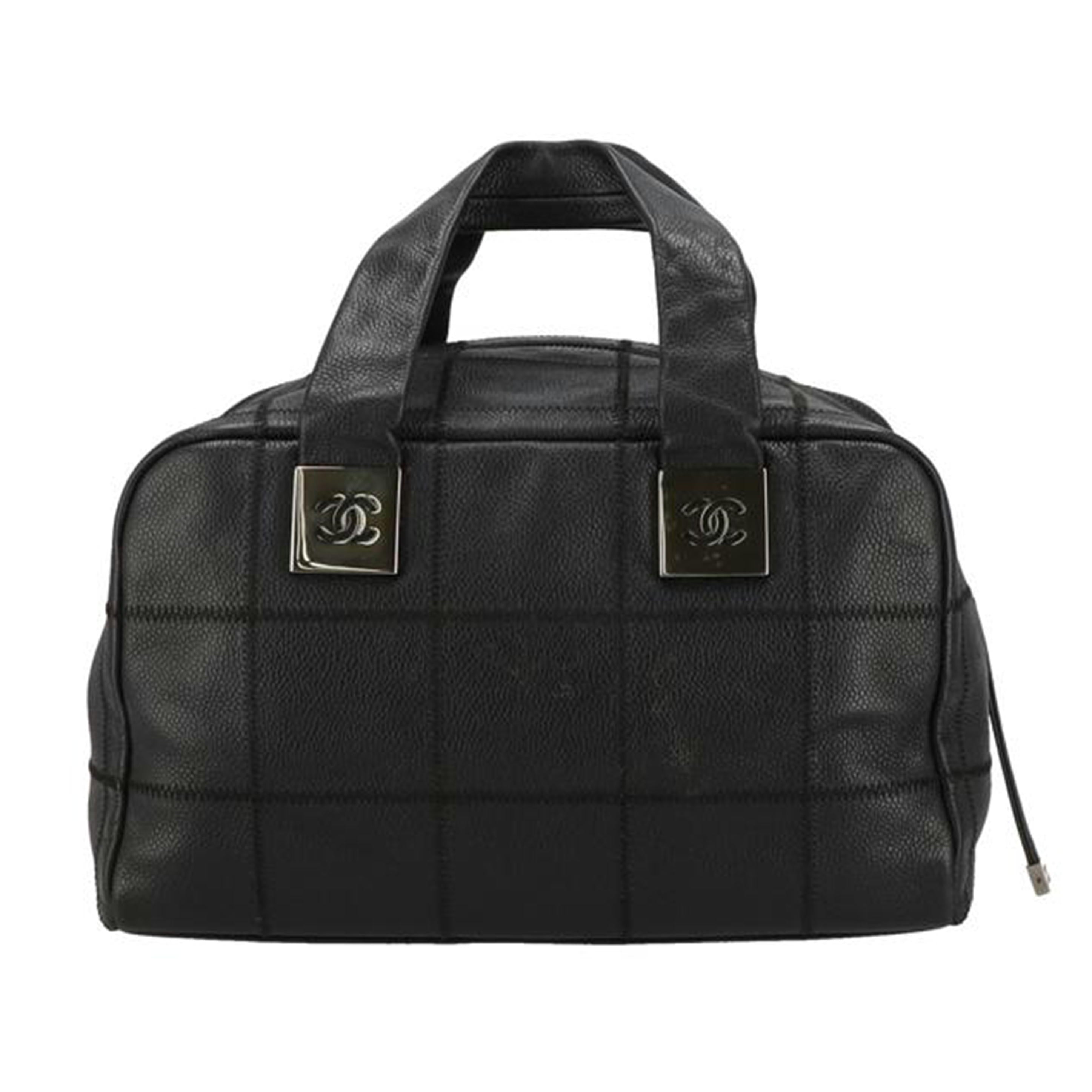 CHANEL シャネル/ソフトキャビアスキンチョコバーボストン//900****/ABランク/24