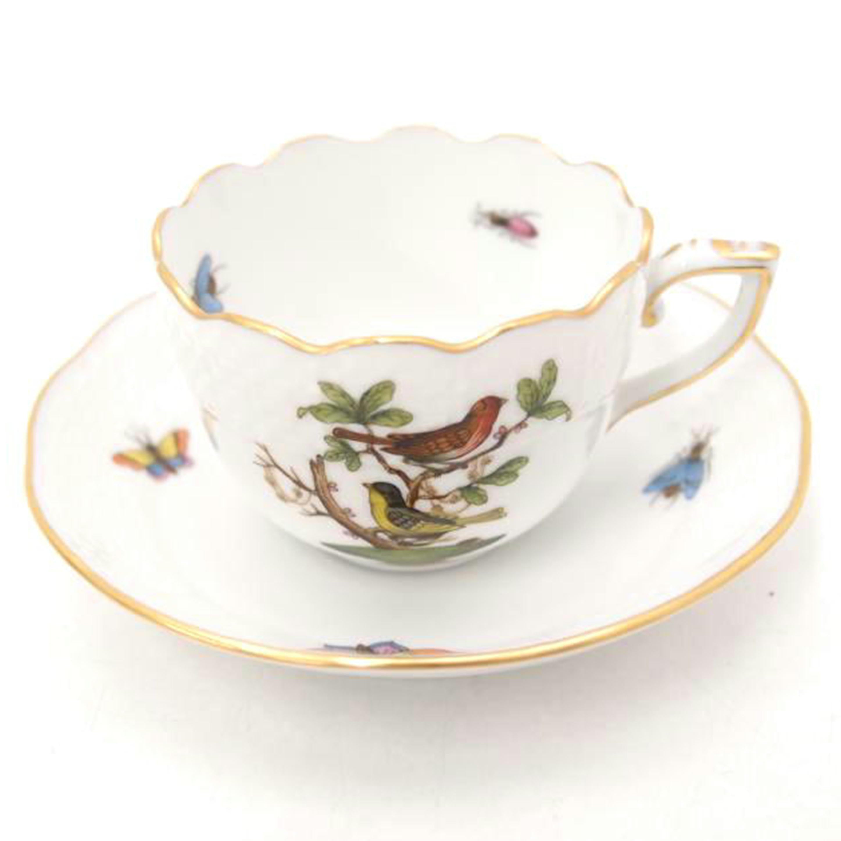 ヘレンド/ヘレンド ロスチャイルドバード カップ&ソーサー//Aランク/69