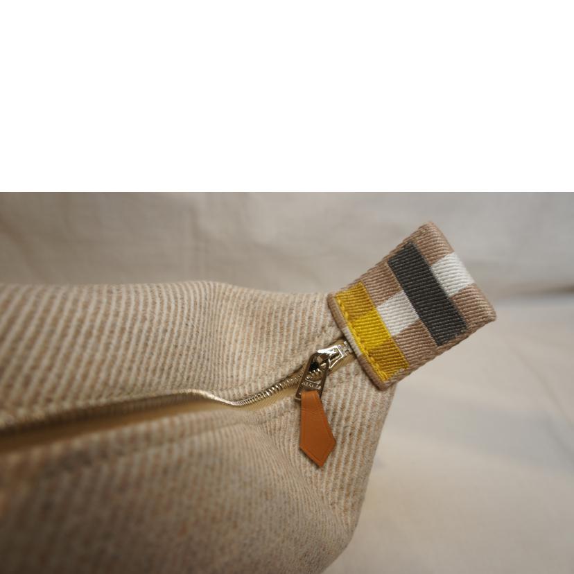 HERMES エルメス/ブリッドアブラックPM/ウール地//SAランク/92