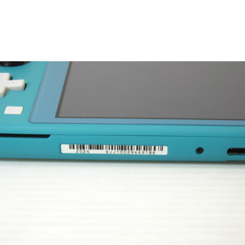 nintendo 任天堂/ニンテンドースイッチLite本体ターコイズ/HDH-S-BAZAA//XJJ10029449186/ABランク/88