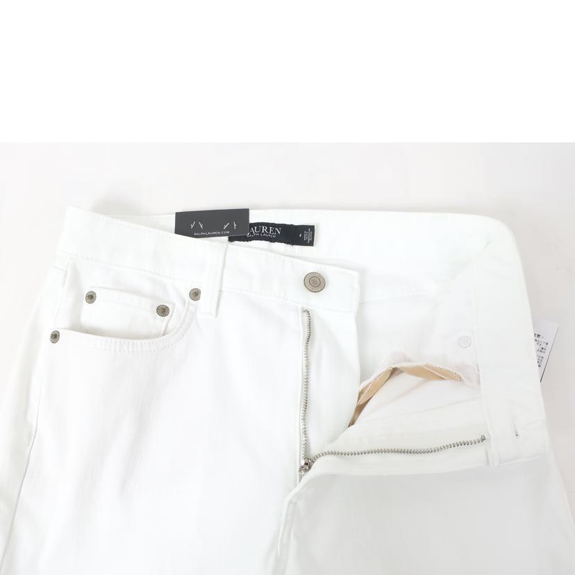 Ralph Lauren ラルフローレン/ホワイトデニムパンツ サイズ4 レディース/200836471001//SAランク/65