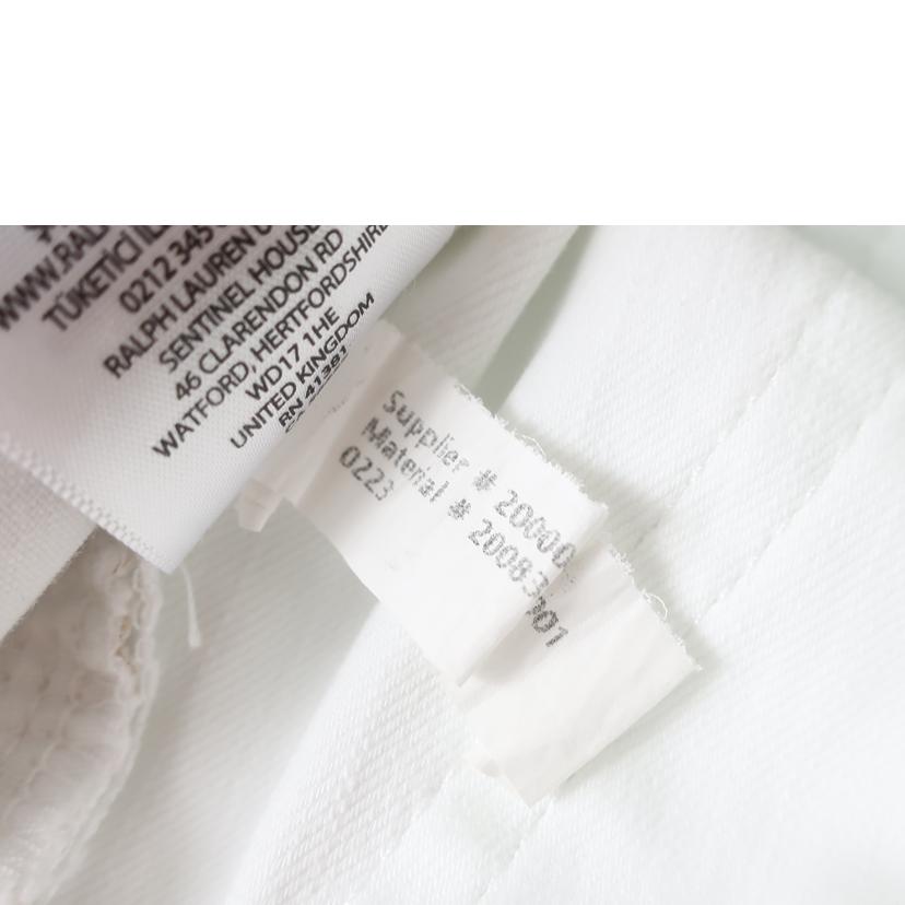 Ralph Lauren ラルフローレン/ホワイトデニムパンツ サイズ4 レディース/200836471001//SAランク/65