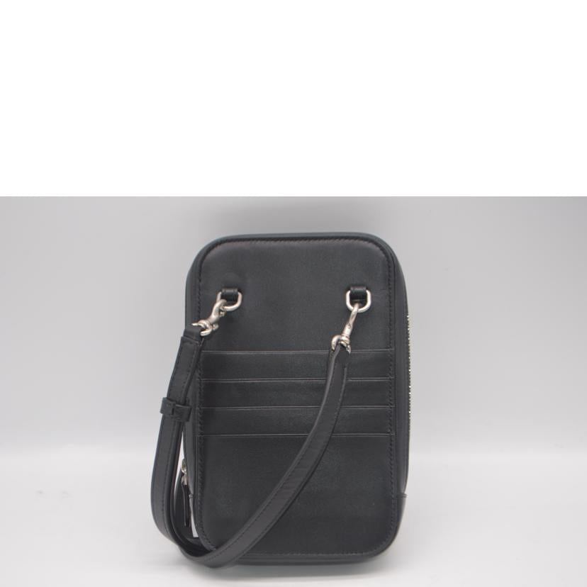 BALENCIAGA バレンシアガ/エブリディフォンカーフレザーポーチ/ノワール/618189//106***********/Bランク/89