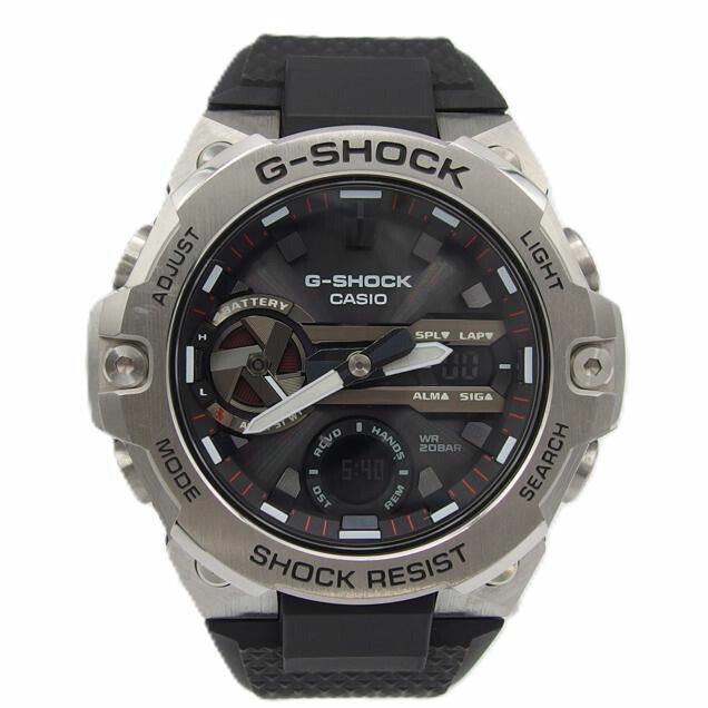 CASIO カシオ/G-SHOCK/G-STEELタフソーラー×スマホリンク/GST-B400-1AJF//213********/Aランク/04