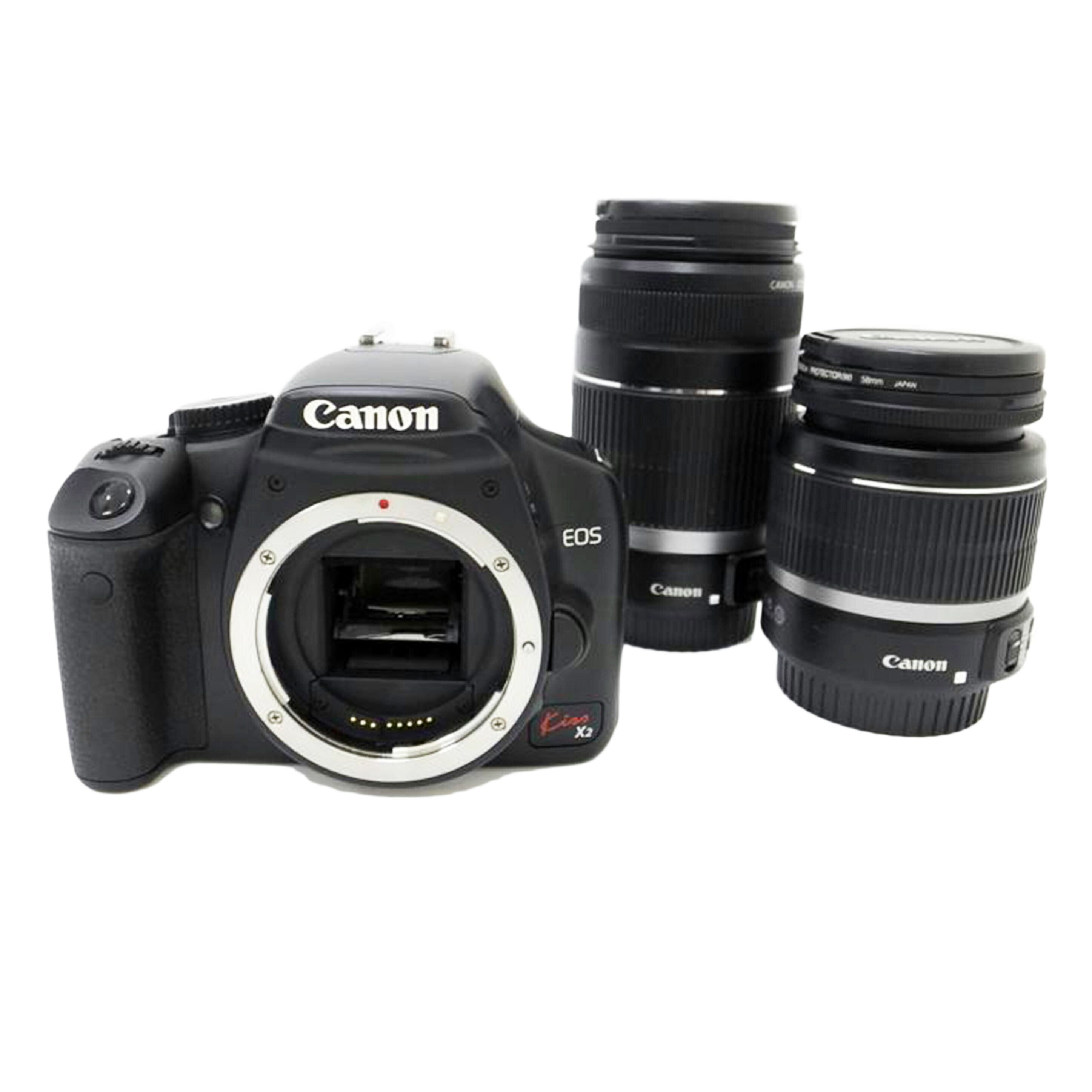 CANON キャノン/EOS Kiss X2ダブルレンズセット/EOSKISSX2//0410127341/ABランク/88