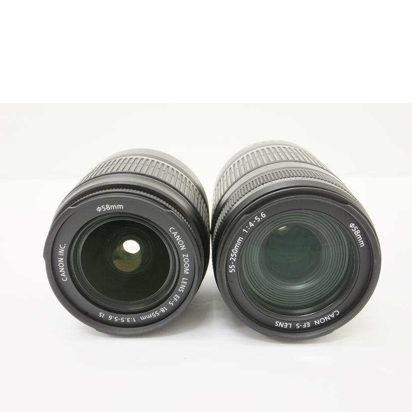 CANON キャノン/EOS Kiss X2ダブルレンズセット/EOSKISSX2//0410127341/ABランク/88