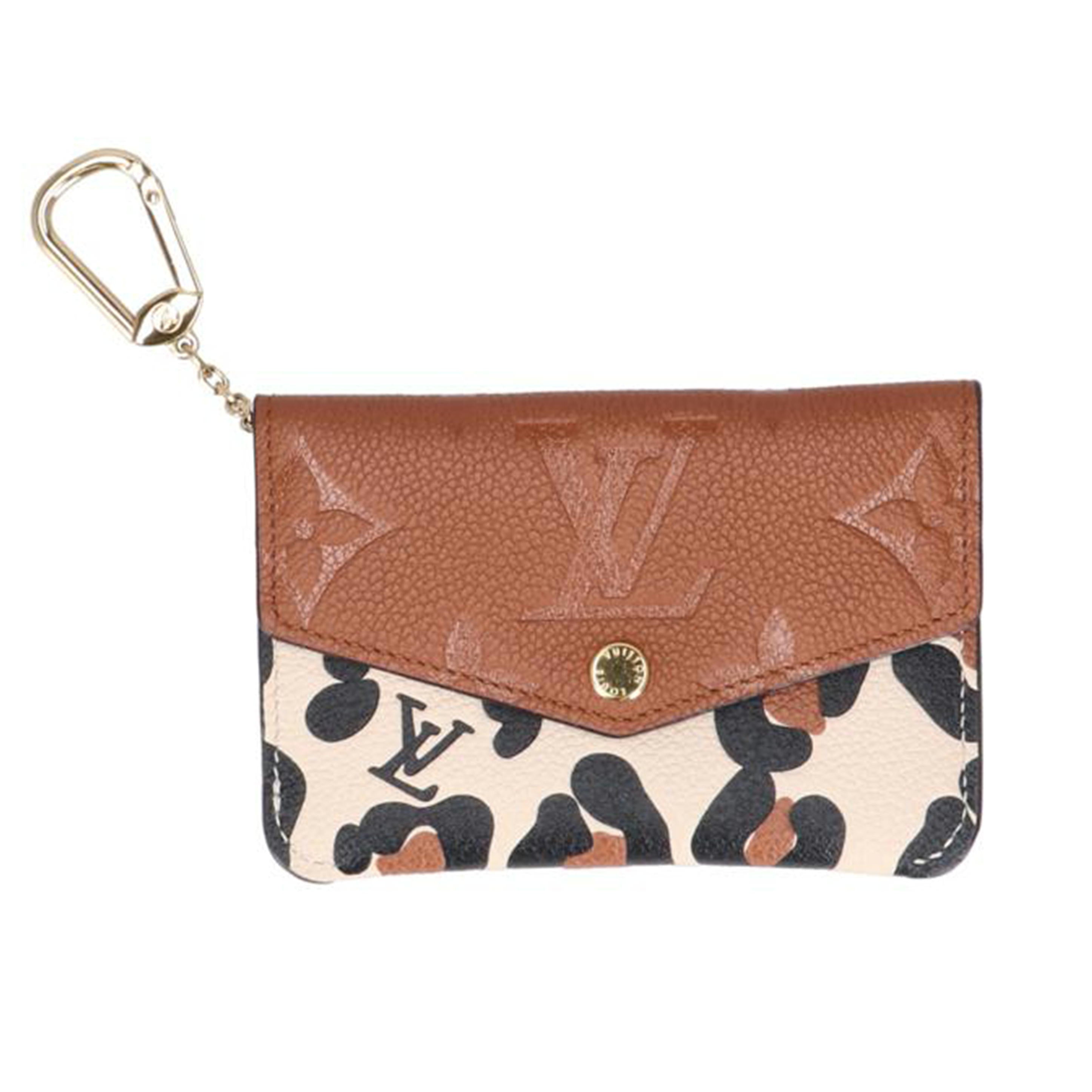 LOUIS VUITTON ルイヴィトイン/ポシェットクレ・MM/アンプラント/アニマルプリント/M80692//RFI*/Aランク/91