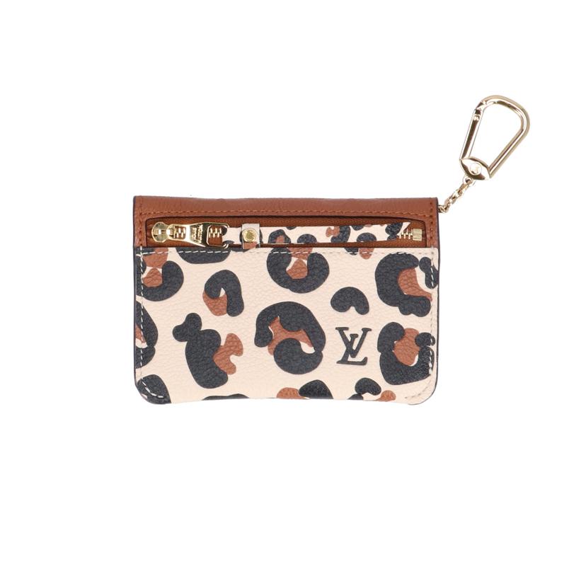 LOUIS VUITTON ルイヴィトイン/ポシェットクレ・MM/アンプラント/アニマルプリント/M80692//RFI*/Aランク/91