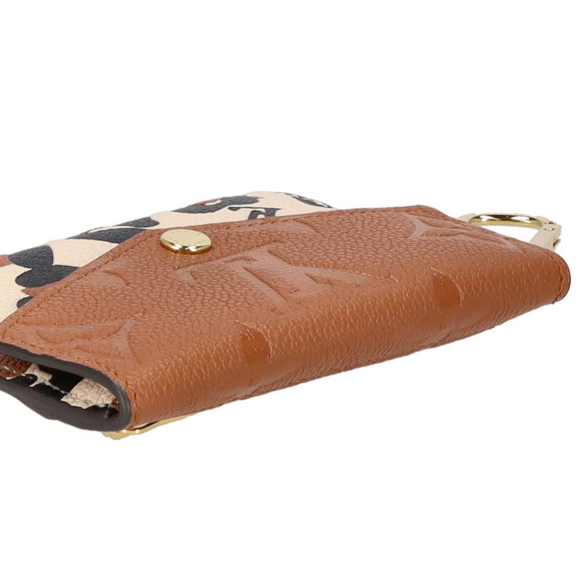 LOUIS VUITTON ルイヴィトイン/ポシェットクレ・MM/アンプラント/アニマルプリント/M80692//RFI*/Aランク/91