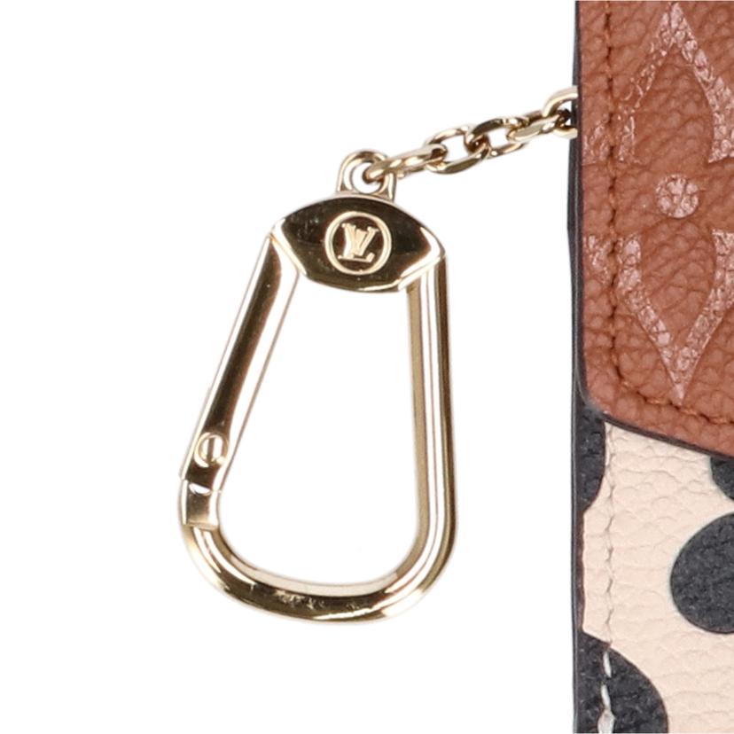 LOUIS VUITTON ルイヴィトイン/ポシェットクレ・MM/アンプラント/アニマルプリント/M80692//RFI*/Aランク/91