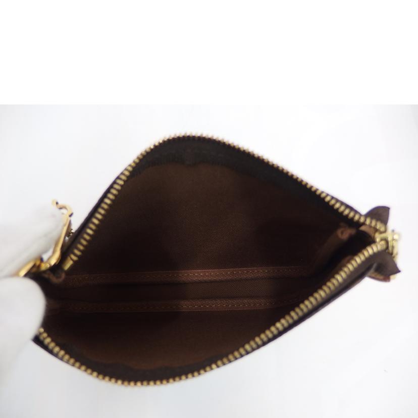 LOUIS VUITTON ルイヴィトン ルイ・ヴィトン ビトン ショルダーバッグ ハンドバッグ トートバッグ ブラウン メンズ レディース 定番 人気 LV 斜め掛け 肩がけ/ミニ・ポシェット・アクセソワール/モノグラム /M58009//DU0***/Aランク/82