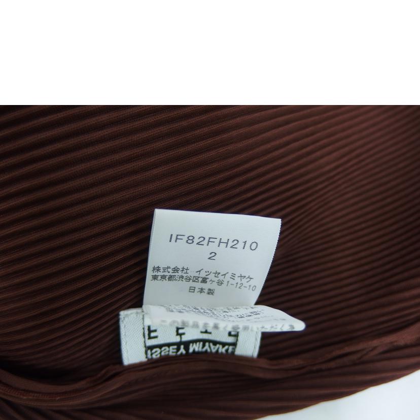 ISSEY MIYAKE イッセイミヤケ/ISSEY MIYAKE デザインドレス/茶/IF82-FH210//ABランク/82