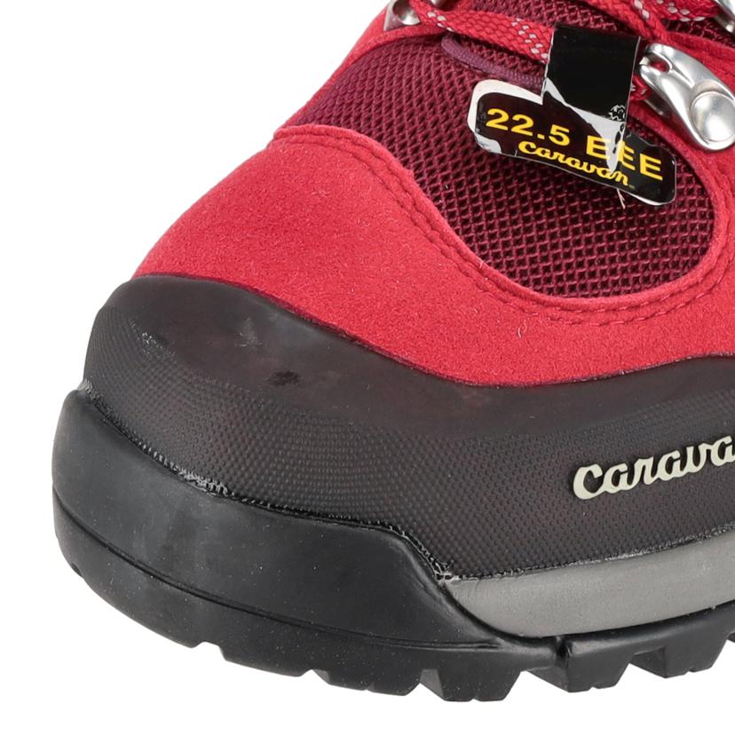 CARAVAN キャラバン/トレッキングシューズ GORE-TEX/22.5cm/レッド/C1_02S//Sランク/01