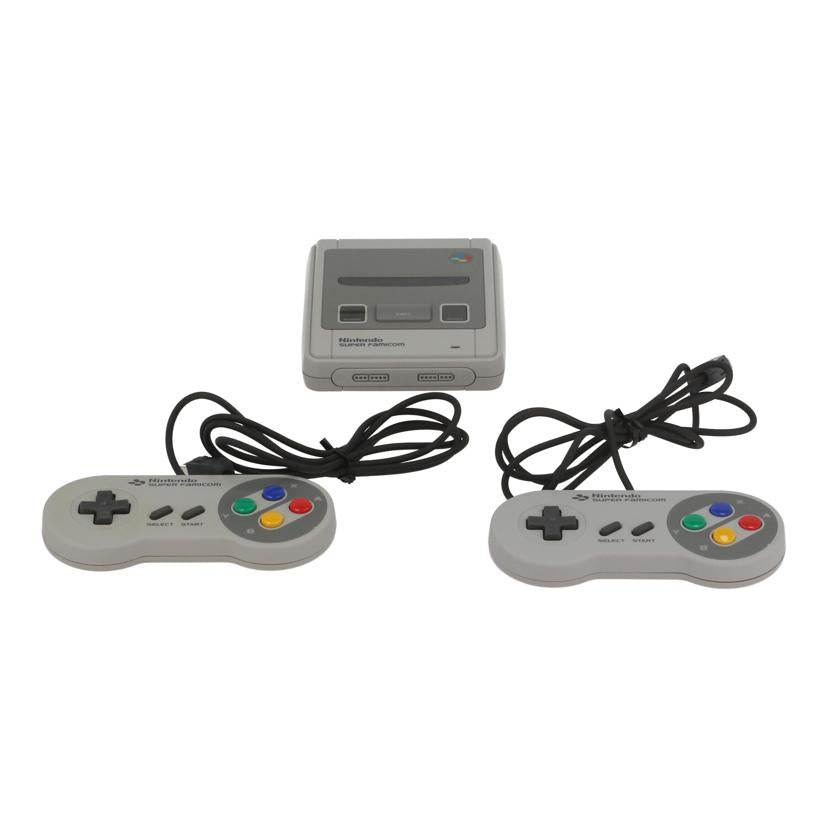 Nintendo 任天堂 ニンテンドー /ニンテンドークラシックミニ ダブルパック/CLV-101+CLV-301//HJE111614929/SJE111932085/Bランク/82