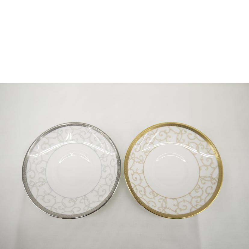 WEDGWOOD ウェッジウッド/カップ&ソーサー ペア/セレスティアル プラチナ&ゴールド ペアリー//SAランク/76