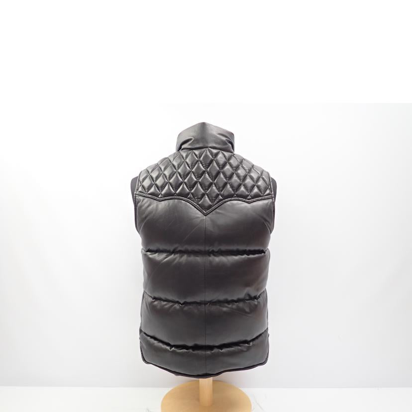 Liugoo Leathers リューグレザーズ/★Liugoo Leathers 本革ダイヤモンドダウンベスト//M/ABランク/62