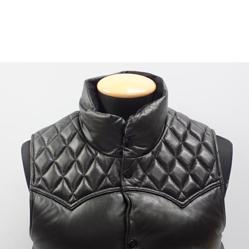 Liugoo Leathers リューグレザーズ/★Liugoo Leathers 本革ダイヤモンドダウンベスト//M/ABランク/62