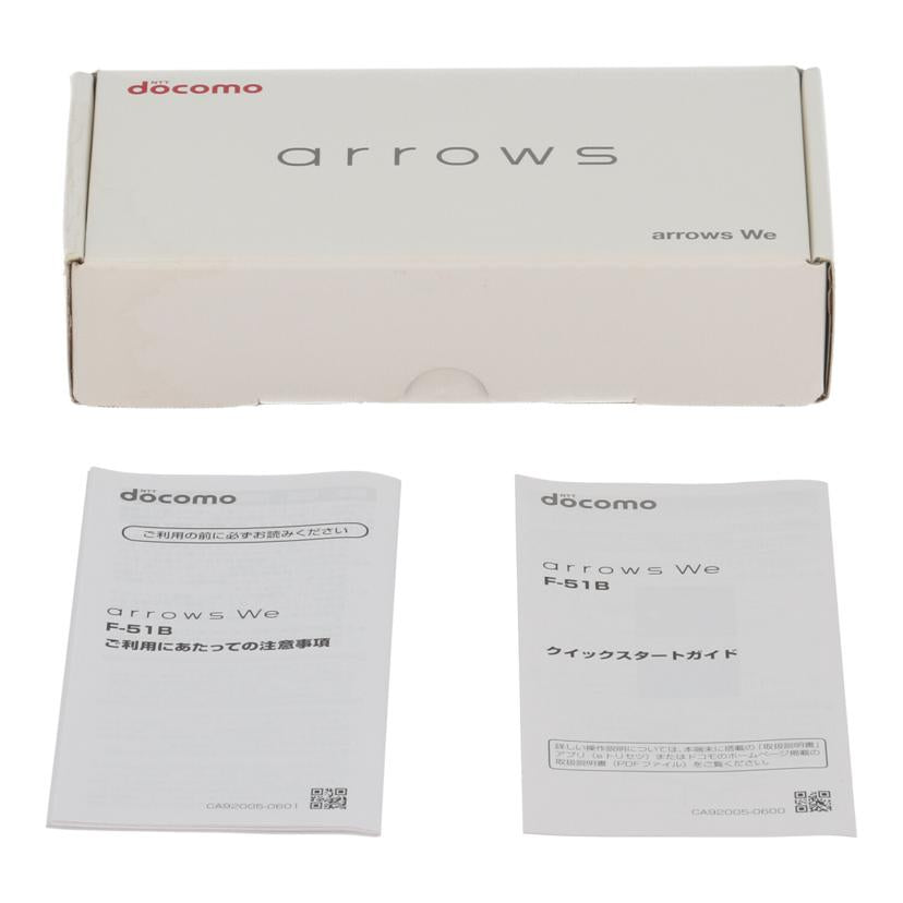 FUJITSU FCNT docomo 富士通 フジツウ /スマートフォン/arrows We 64GB/F-51B//97aa2534/Aランク/65