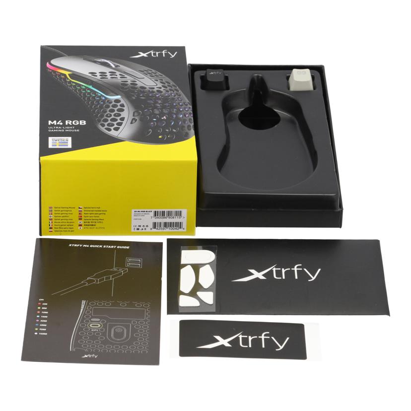xtrfy xtrfy/エルゴノミックマウス/M4RGB//Bランク/62