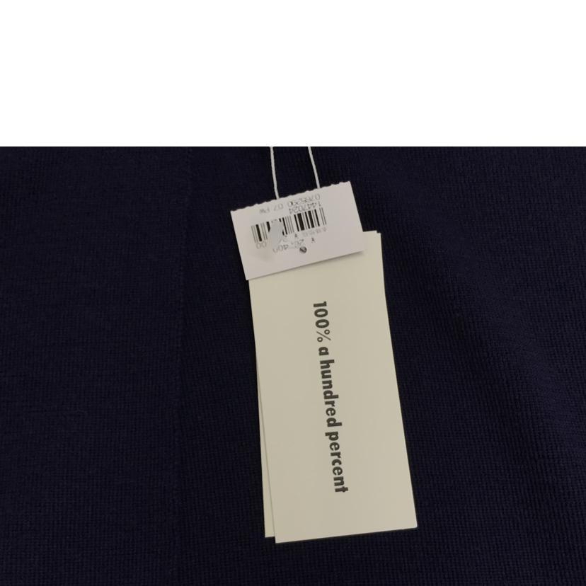 100% a hundrd percent/前身フラシデザインタートルネックセーター//Aランク/51