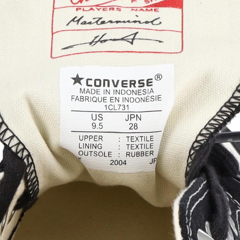 CONVERSE コンバース/MASTERMIND×CHUCK TAYLARスカル刺繍スニーカー/1CL731//Aランク/18