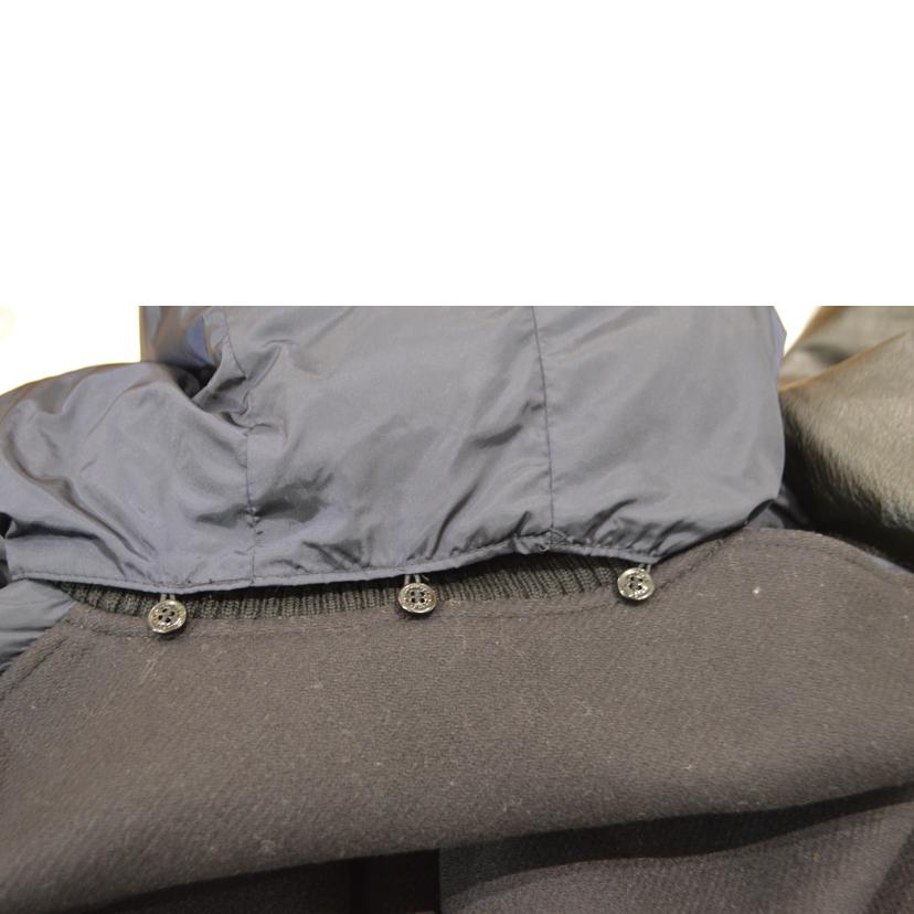 MONCLER モンクレール/BLOISレザーウールスリーブジャケット/XSサイズ/A20934980980//Aランク/89