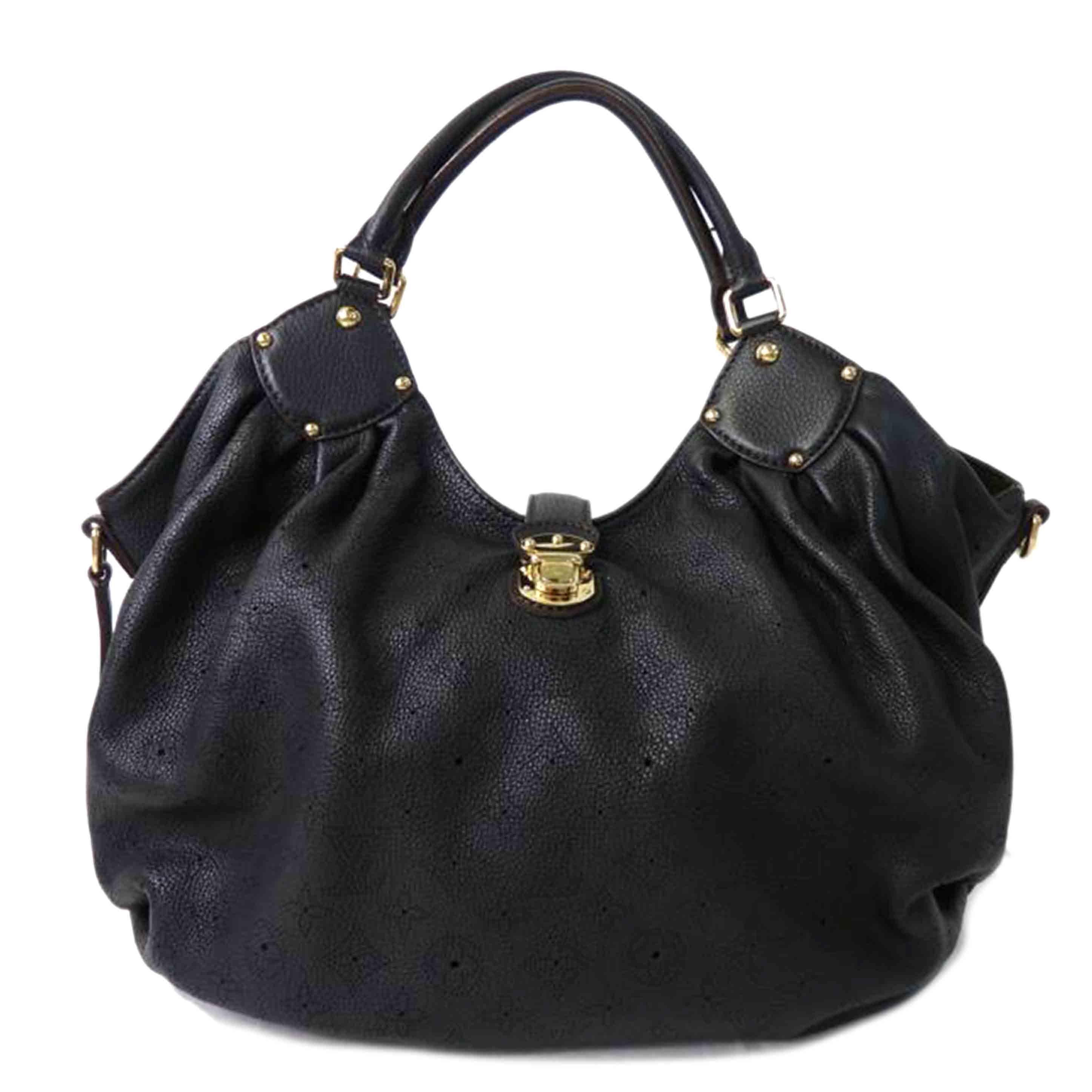 LV ルイヴィトン/マヒナL/アンプラント/ノワール/M95765 //TH0***/ABランク/84