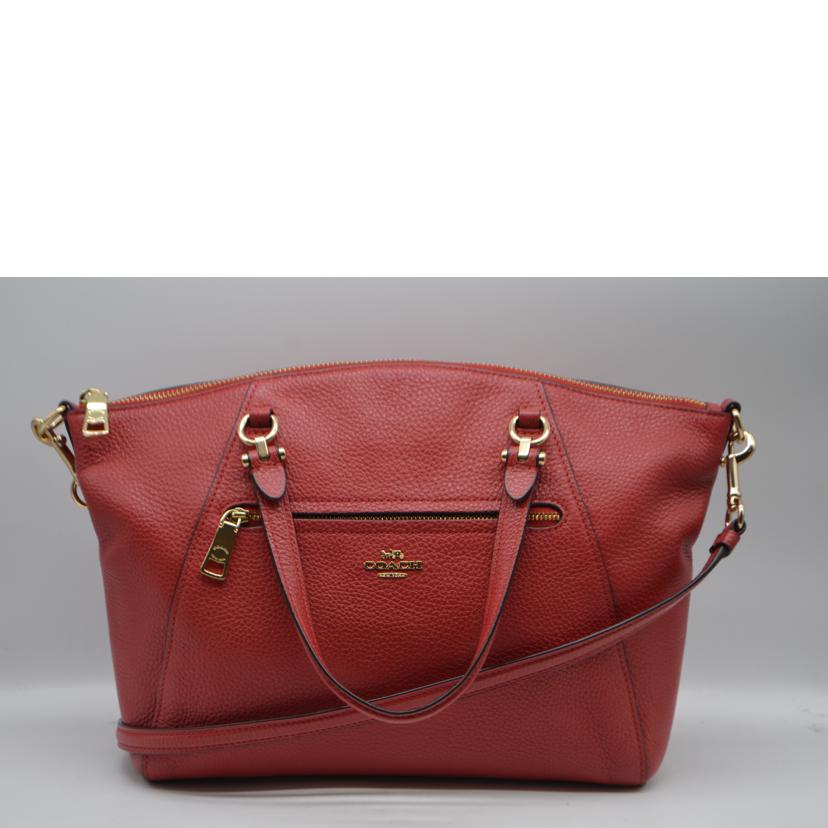 COACH コーチ/プレリーサッチェルペブルトレザー2wayハンド/F79997//H15**/Aランク/89