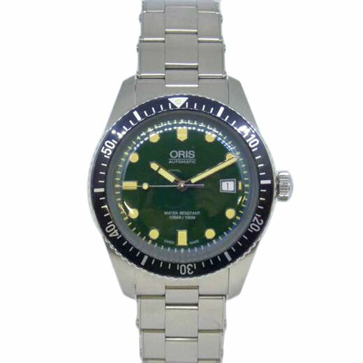 ORIS オリス/ダイバー/グリーン文字盤/01 733 7720 4057-07 8 21 18//36-*****/ABランク/64