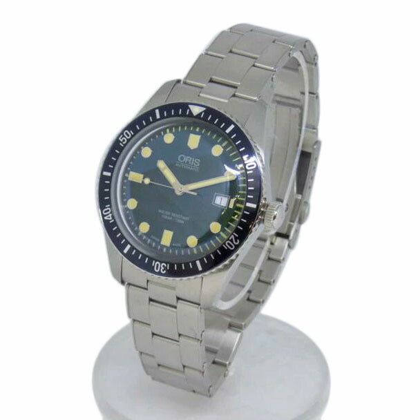 ORIS オリス/ダイバー/グリーン文字盤/01 733 7720 4057-07 8 21 18//36-*****/ABランク/64