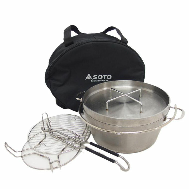 SOTO ソト/ステンレスダッチオーブン/収納袋付/12インチ/ST-912//Bランク/04