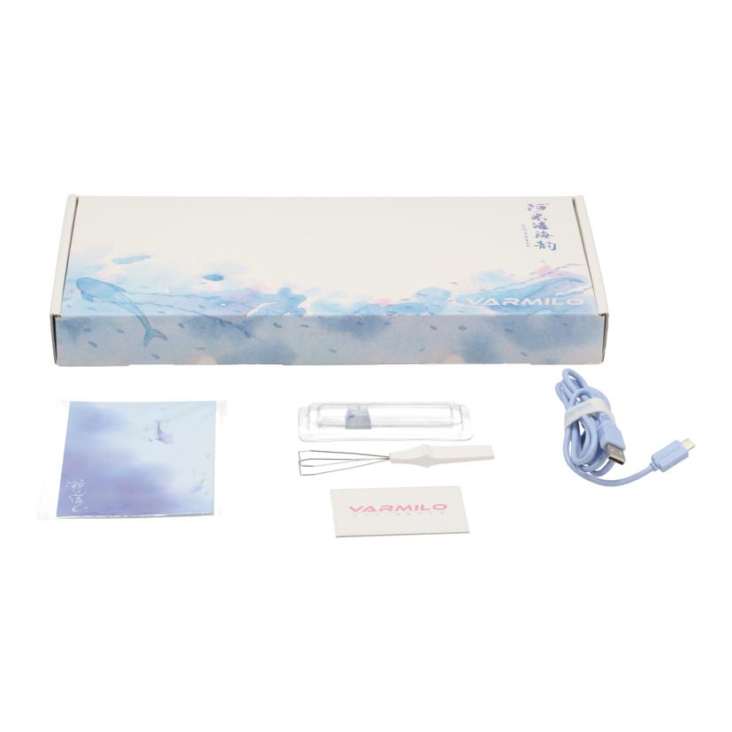 Varmilo アミロ/ゲーミングキーボード/92 Sea Melody JIS(サクラ軸V2)ブルー/VEM92//AM782805063/Aランク/85